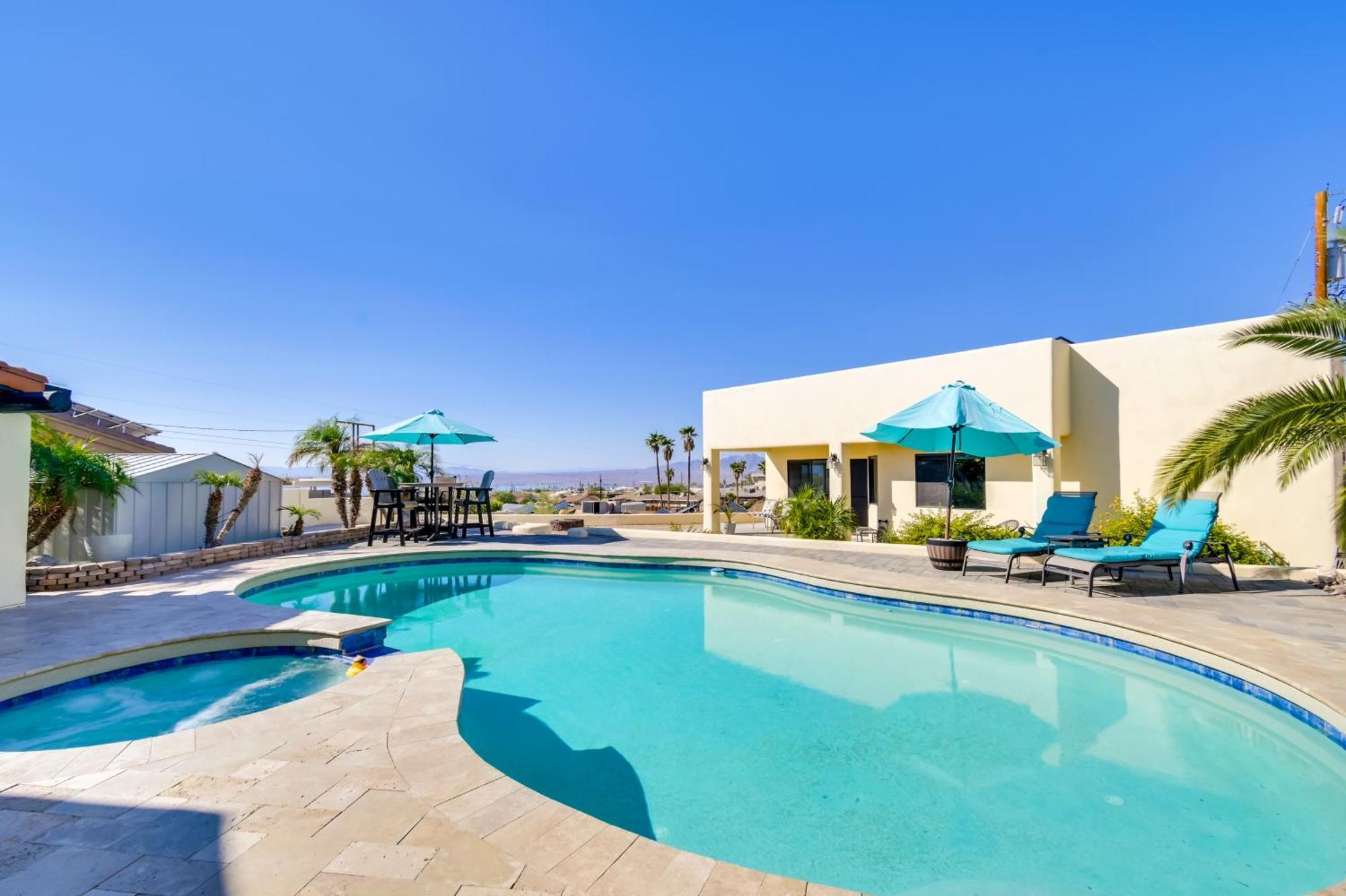 Bright Cottage With Pool And Spa - 5 Mi To Lake Havasu Lake Havasu City Buitenkant foto